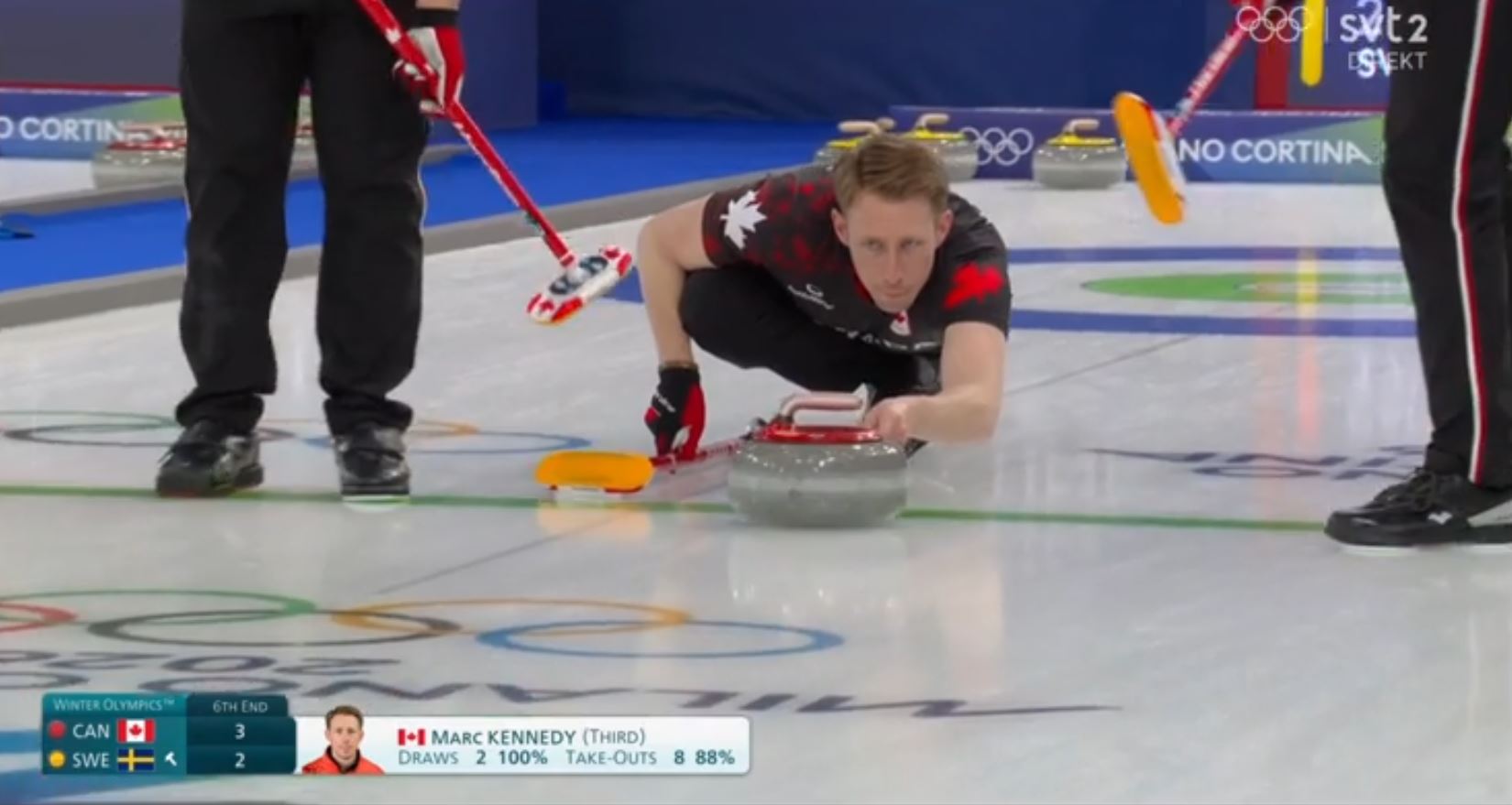 Kanada - Sverige, Curling i OS